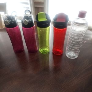 Bundle of 5 travel bottles